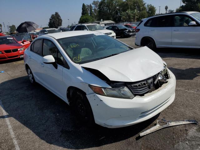 HONDA CIVIC LX 2012 with VIN 19XFB2F56CE347993 - Photo from auction