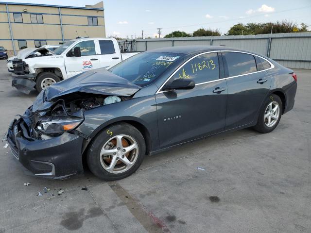 CHEVROLET MALIBU LS 2017 with VIN 1G1ZB5ST0HF291509 - Photo from auction