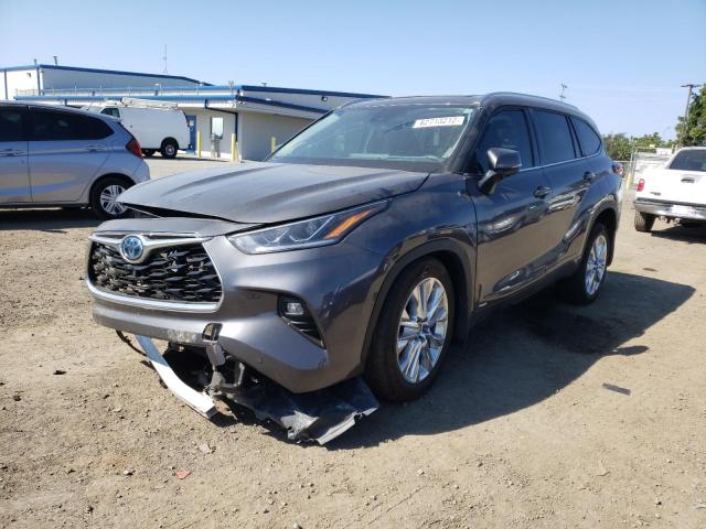 Photo 2 from auction – 2022 TOYOTA HIGHLANDER with VIN 5TDXBRCH9NS539008