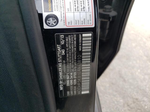 Photo 10 from auction – 2014 MERCEDES-BENZ E 350 with VIN WDDHF5KB1EA913810
