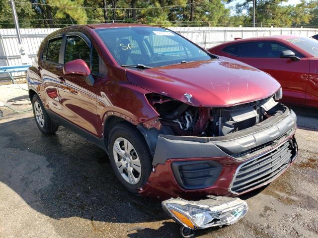 Photo 1 from auction – 2017 CHEVROLET TRAX LS with VIN 3GNCJKSBXHL169100