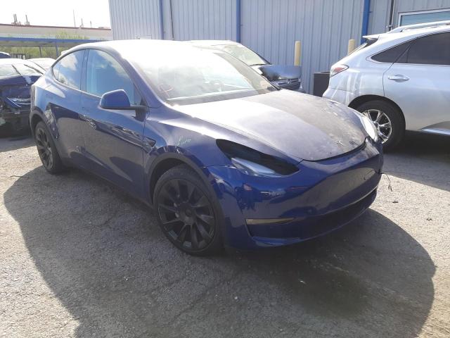 TESLA MODEL Y 2021 with VIN 5YJYGDEE1MF120651 - Photo from auction