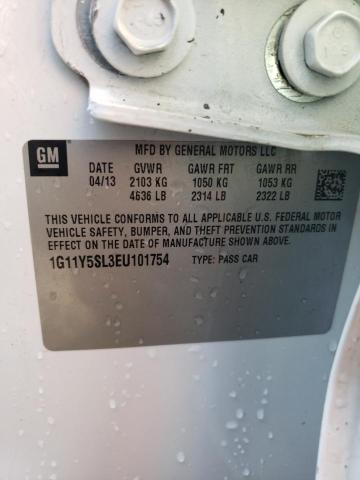 Photo 10 from auction – 2014 CHEVROLET IMPALA LS with VIN 1G11Y5SL3EU101754