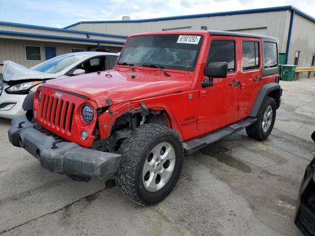 Photo 2 from auction – 2015 JEEP WRANGLER U with VIN 1C4BJWDG3FL597281