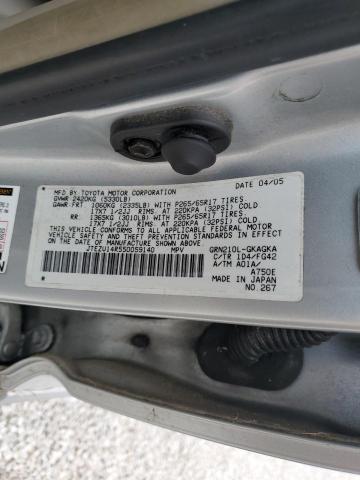 Photo 10 from auction – 2005 TOYOTA 4RUNNER SR with VIN JTEZU14R550059140