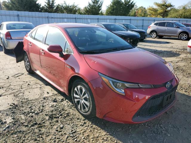 TOYOTA COROLLA LE 2021 with VIN JTDEAMDEXMJ023043 - Photo from auction