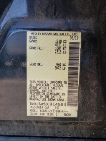 Photo 10 from auction – 2013 NISSAN ALTIMA 2.5 with VIN 1N4AL3AP6DC914983