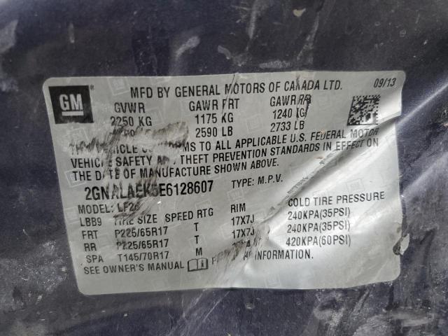 Photo 10 from auction – 2014 CHEVROLET EQUINOX LS with VIN 2GNALAEK5E6128607