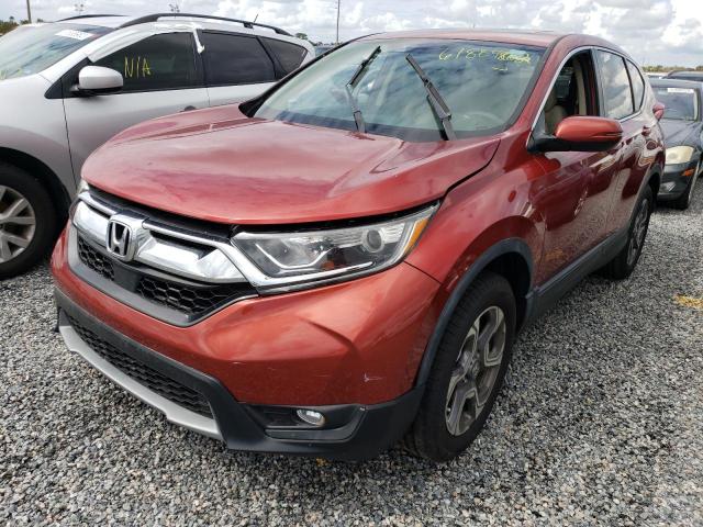 Photo 2 from auction – 2017 HONDA CR-V EX with VIN 5J6RW2H54HL041074