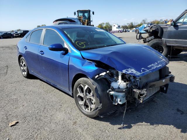 KIA FORTE FE 2021 with VIN 3KPF24ADXME333249 - Photo from auction
