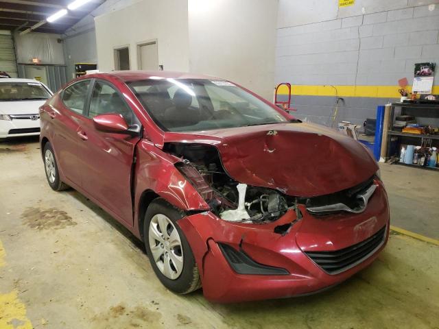 Photo 1 from auction – 2016 HYUNDAI ELANTRA SE with VIN 5NPDH4AEXGH753205