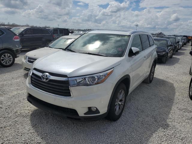 Photo 2 from auction – 2015 TOYOTA HIGHLANDER with VIN 5TDKKRFHXFS053542