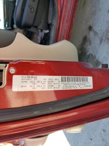 Photo 10 from auction – 2016 CHRYSLER TOWN & COU with VIN 2C4RC1JG1GR134130