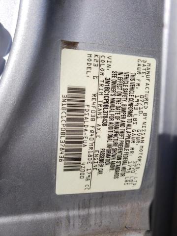Photo 10 from auction – 2011 NISSAN VERSA S with VIN 3N1BC1CP0BL378438