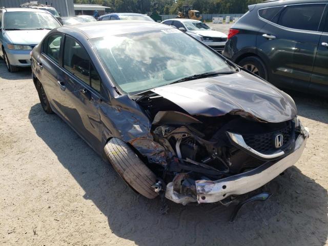 HONDA CIVIC LX 2015 with VIN 19XFB2F56FE105791 - Photo from auction