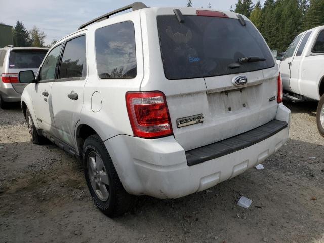Photo 3 from auction – 2008 FORD ESCAPE XLT with VIN 1FMCU93Z38KA77134
