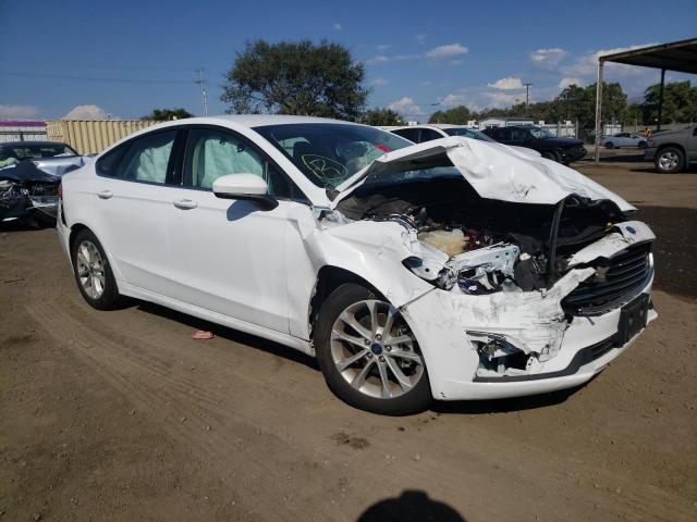 FORD FUSION SE 2019 with VIN 3FA6P0HD6KR216845 - Photo from auction