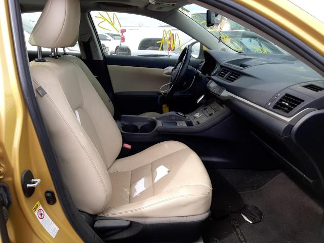 Photo 5 from auction – 2011 LEXUS CT 200 with VIN JTHKD5BH3B2007950