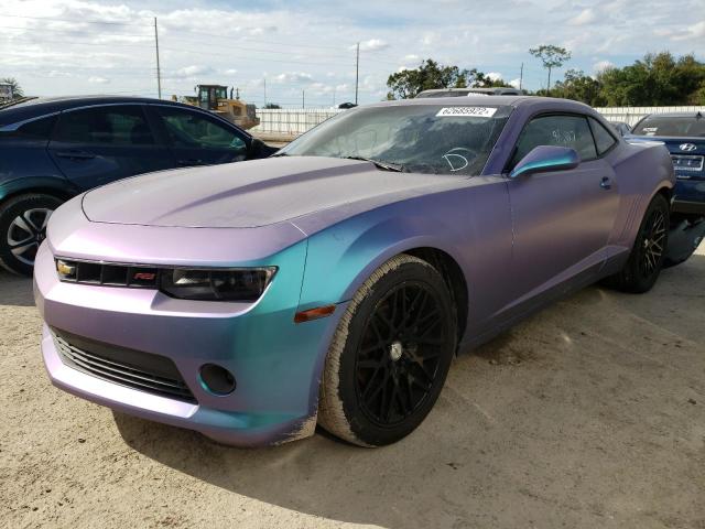 Photo 2 from auction – 2015 CHEVROLET CAMARO LT with VIN 2G1FD1E33F9301215