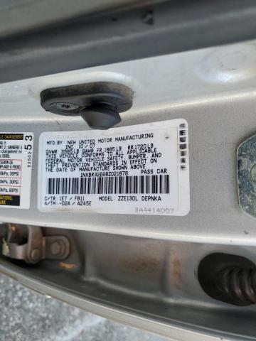 Photo 10 from auction – 2008 TOYOTA COROLLA CE with VIN 1NXBR32E68Z021878