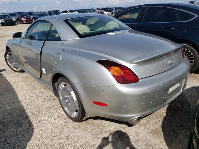 Photo 3 from auction – 2002 LEXUS SC 430 with VIN JTHFN48Y520008366