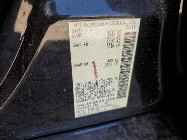 Photo 10 from auction – 2014 NISSAN ALTIMA 2.5 with VIN 1N4AL3AP1EN363206