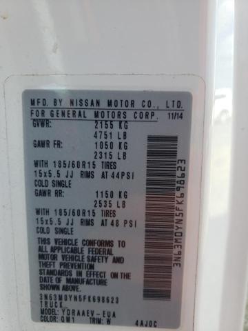 Photo 10 from auction – 2015 CHEVROLET CITY EXPRE with VIN 3N63M0YN5FK698623