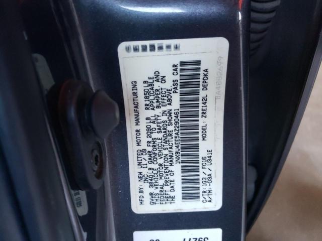 Photo 10 from auction – 2010 TOYOTA COROLLA BA with VIN 1NXBU4EE5AZ290461