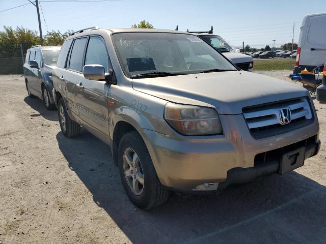 HONDA PILOT EX 2006 with VIN 2HKYF18516H517455 - Photo from auction