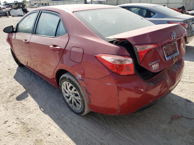 Photo 3 from auction – 2017 TOYOTA COROLLA L with VIN 5YFBURHE4HP645558