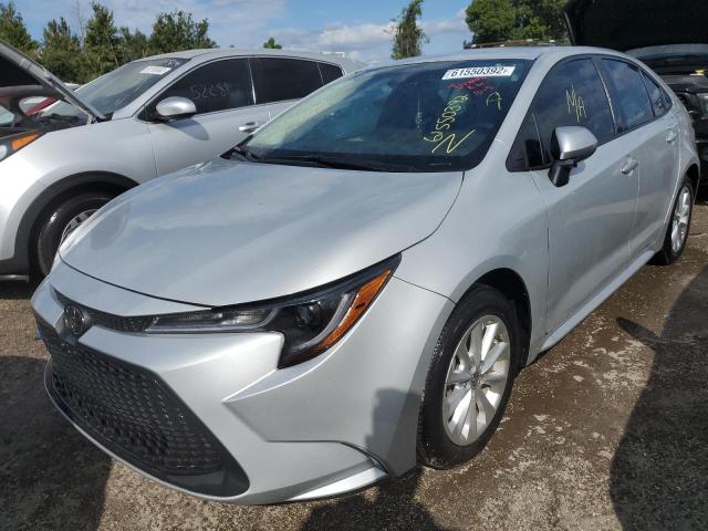 Photo 2 from auction – 2022 TOYOTA COROLLA LE with VIN 5YFVPMAE8NP306430