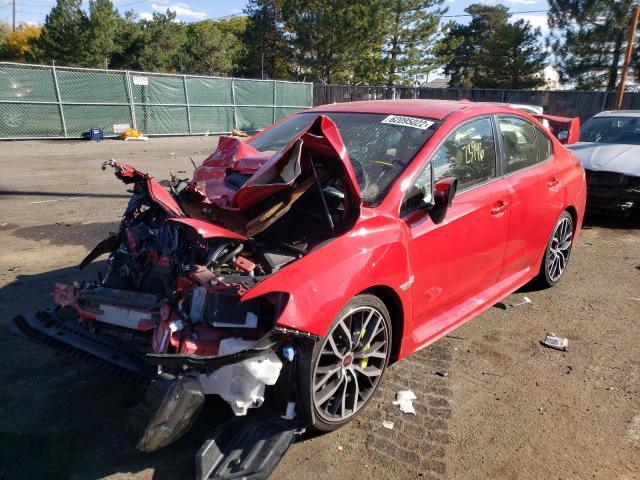 Photo 2 from auction – 2021 SUBARU WRX STI with VIN JF1VA2S61M9814147