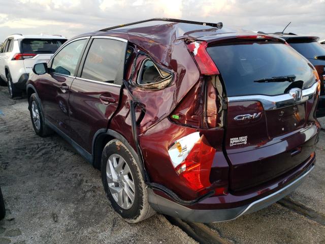 Photo 3 from auction – 2015 HONDA CR-V EX with VIN 2HKRM3H58FH544285