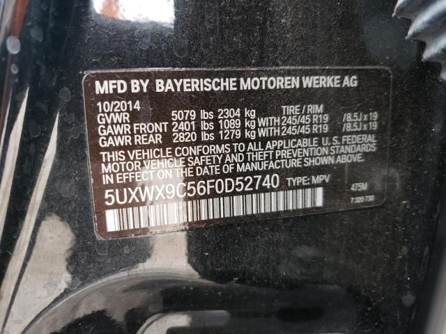 Photo 10 from auction – 2015 BMW X3 XDRIVE2 with VIN 5UXWX9C56F0D52740