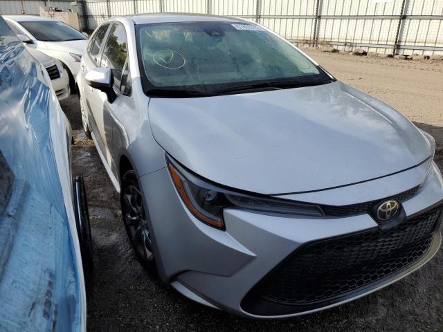 TOYOTA COROLLA LE 2021 with VIN 5YFEPMAE4MP172613 - Photo from auction