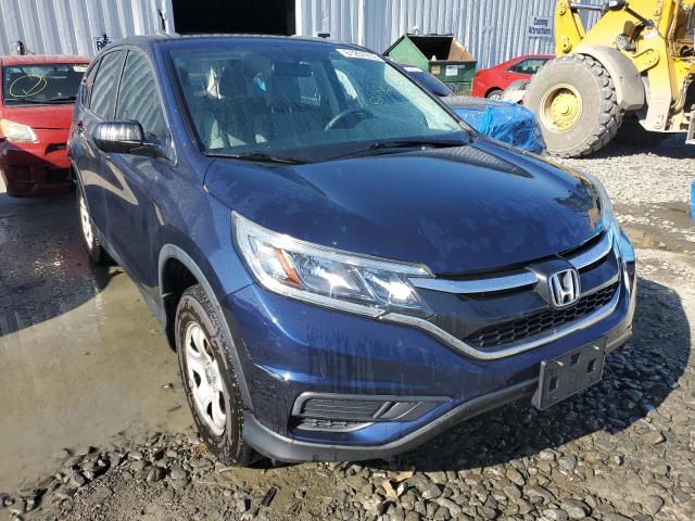HONDA CR-V LX 2015 with VIN 5J6RM4H37FL021026 - Photo from auction