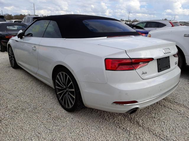 Photo 3 from auction – 2018 AUDI A5 PRESTIG with VIN WAU2NGF5XJN000627