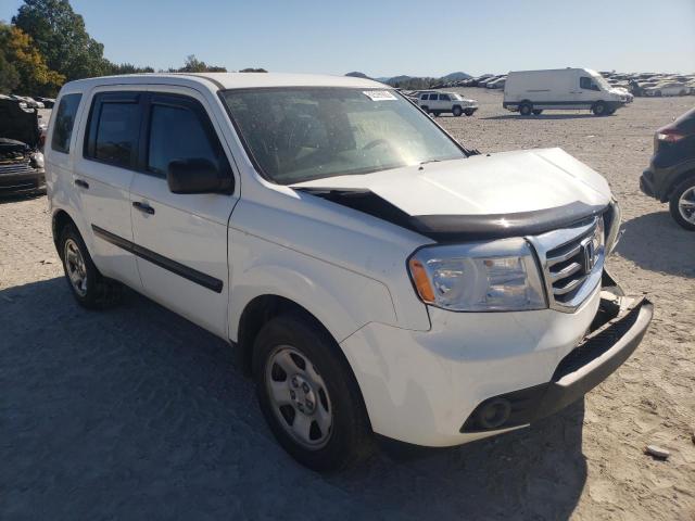 HONDA PILOT LX 2014 with VIN 5FNYF3H24EB020219 - Photo from auction