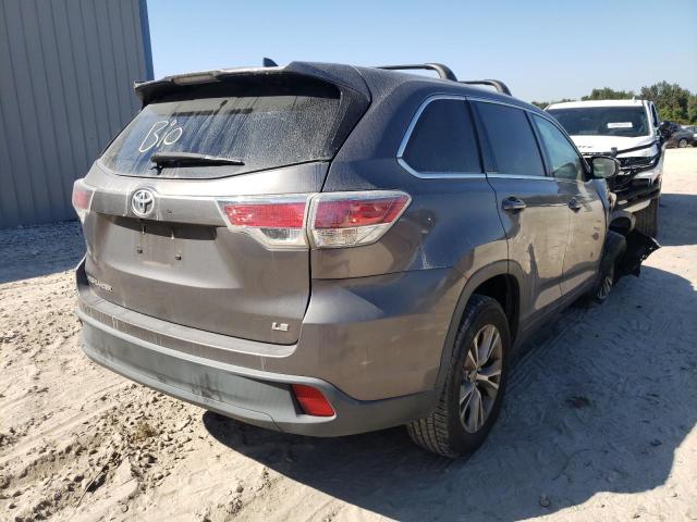 Photo 4 from auction – 2015 TOYOTA HIGHLANDER with VIN 5TDZKRFH6FS057960