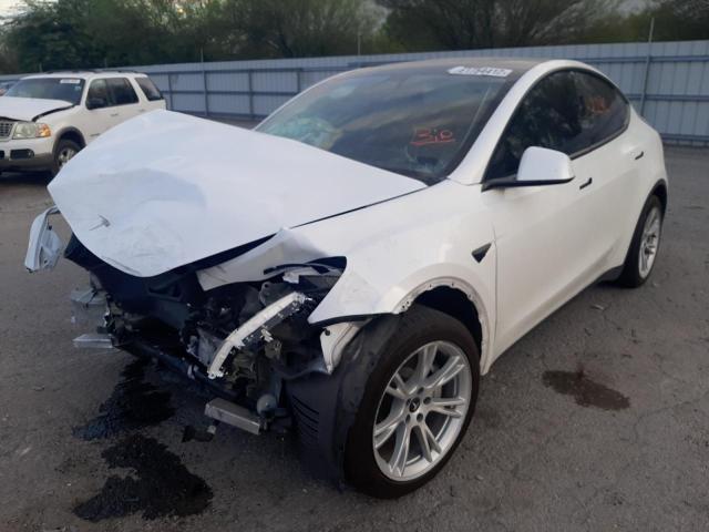 Photo 2 from auction – 2021 TESLA MODEL Y with VIN 5YJYGAEE4MF250440