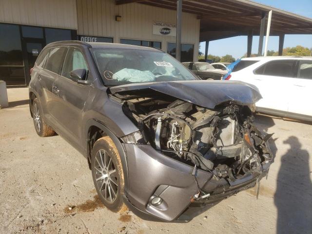 TOYOTA HIGHLANDER 2018 with VIN 5TDJZRFH8JS541565 - Photo from auction