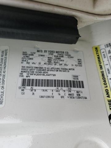 Photo 10 from auction – 2008 FORD EXPEDITION with VIN 1FMFK20518LA47720