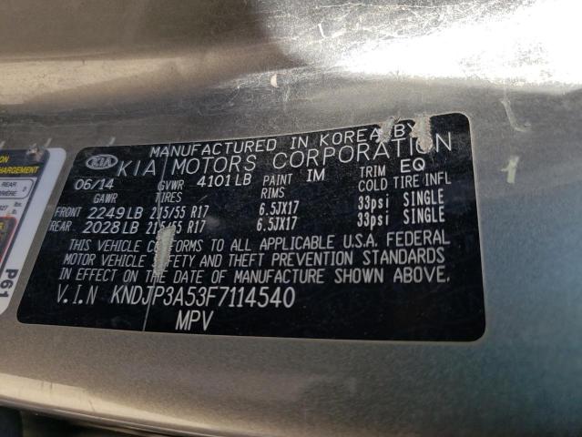 Photo 10 from auction – 2015 KIA SOUL + with VIN KNDJP3A53F7114540