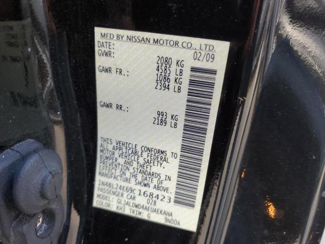 Photo 10 from auction – 2009 NISSAN ALTIMA 3.5 with VIN 1N4BL24E69C168423