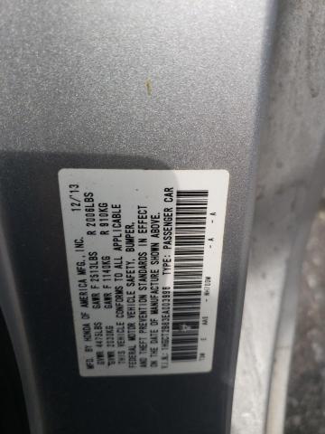 Photo 10 from auction – 2014 HONDA ACCORD EXL with VIN 1HGCT2B83EA003996