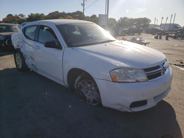DODGE AVENGER SE 2014 with VIN 1C3CDZAB3EN132769 - Photo from auction