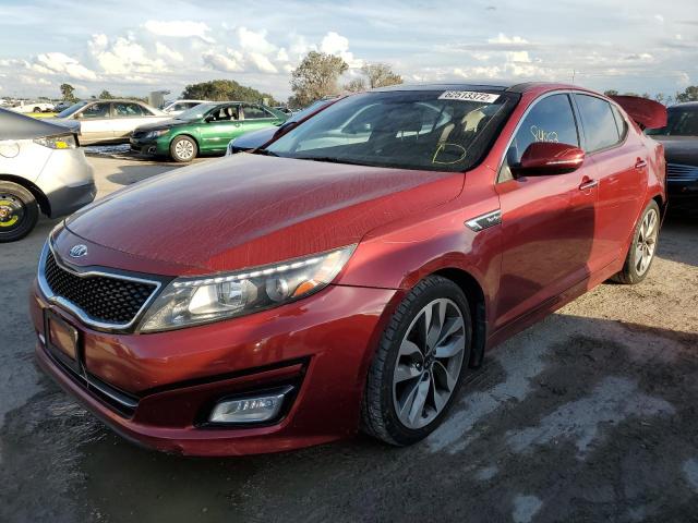Photo 2 from auction – 2014 KIA OPTIMA SX with VIN 5XXGR4A65EG296847