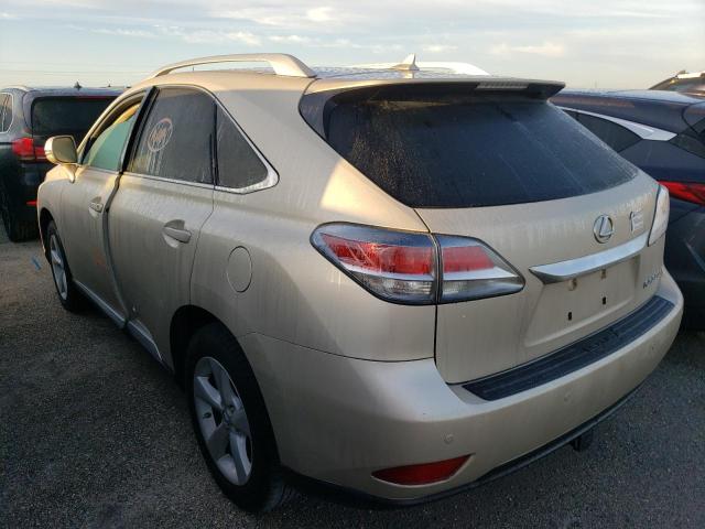 Photo 3 from auction – 2013 LEXUS RX 350 BAS with VIN 2T2BK1BA9DC184215