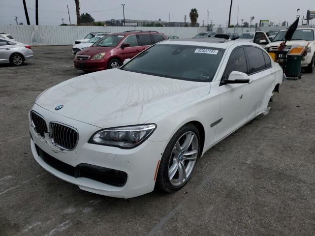 Photo 2 from auction – 2015 BMW 750 LI with VIN WBAYE8C59FD782338