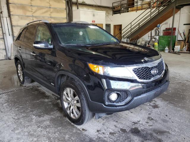 KIA SORENTO EX 2011 with VIN 5XYKUDA20BG034117 - Photo from auction